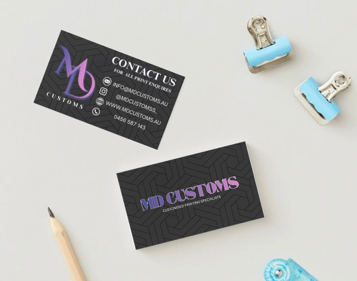 PERSONALISED BUSINESS CARDS