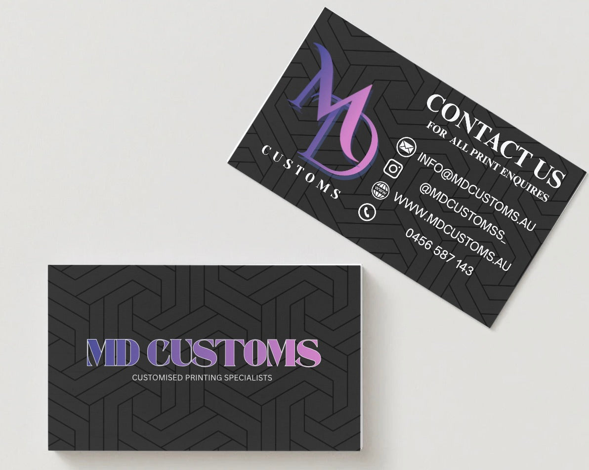 PERSONALISED BUSINESS CARDS