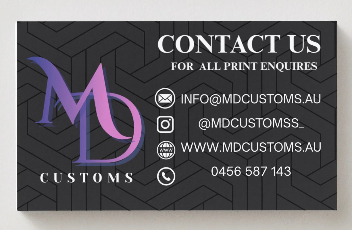 PERSONALISED BUSINESS CARDS